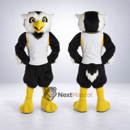 Owl Mascot Costume - White Jersey Owl Mascot Costume - White Jersey