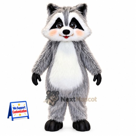 Raccoon Mascot Costume - Gray Raccoon Mascot Costume - Gray