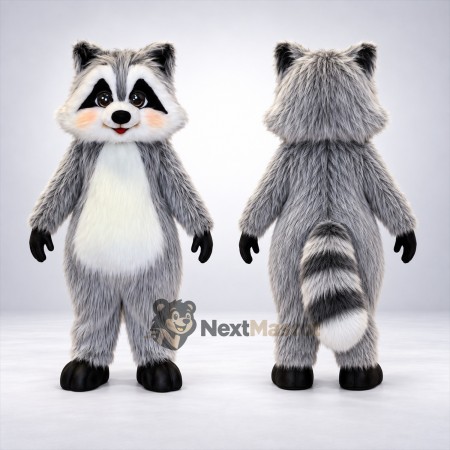 Raccoon Mascot Costume - Gray Raccoon Mascot Costume - Gray