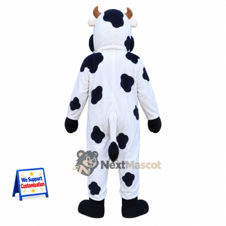 Cow Mascot Costume - Spotted for Parades Cow Mascot Costume - Spotted for Parades
