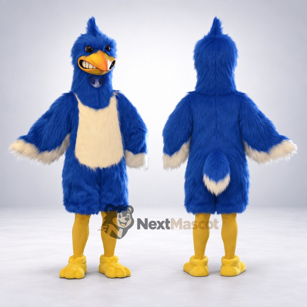 Bird Mascot Costume - Blue Bird Mascot Costume - Blue