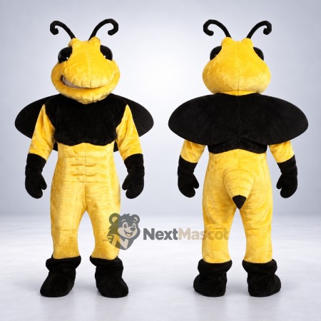 Bee Mascot Costume - Yellow Bee Mascot Costume - Yellow