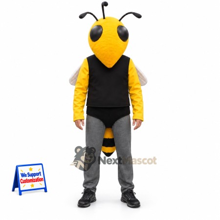 Wasp Mascot Costume - Yellow Wasp Mascot Costume - Yellow