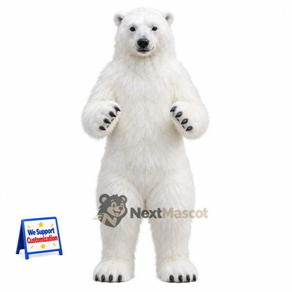Polar Bear Mascot Costume