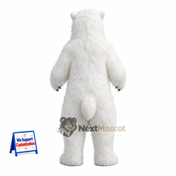 Polar Bear Mascot Costume Polar Bear Mascot Costume