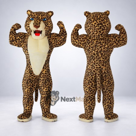 Leopard Mascot Costume - Spotted Leopard Mascot Costume - Spotted