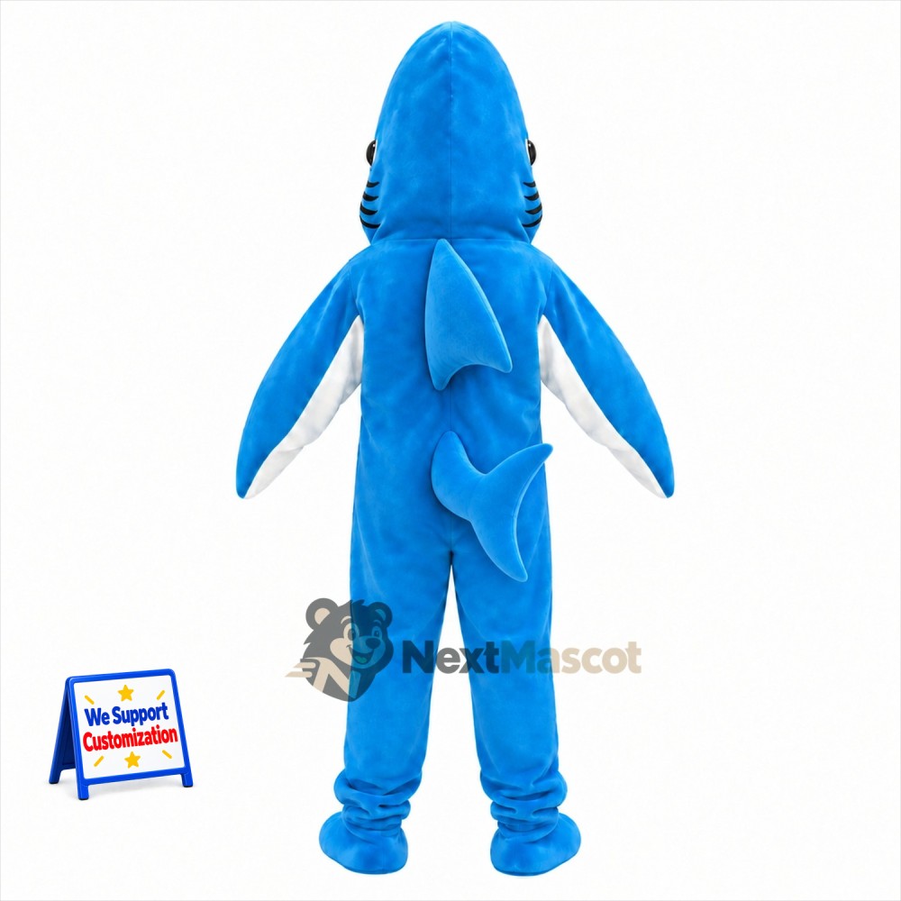 Shark Mascot Costume - Blue Shark Mascot Costume - Blue