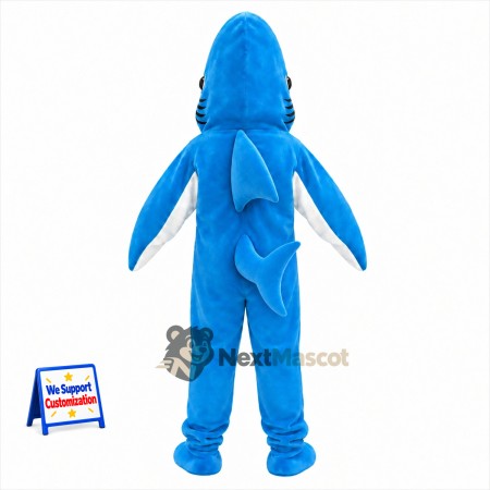 Shark Mascot Costume - Blue Shark Mascot Costume - Blue