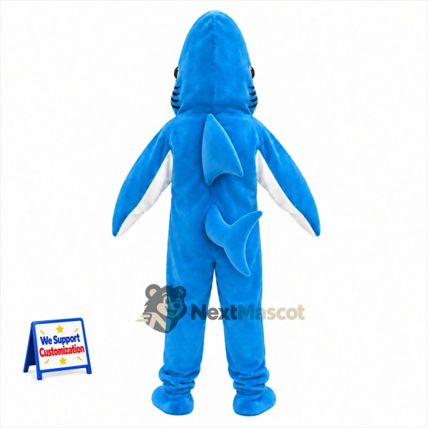 Shark Mascot Costume - Blue Shark Mascot Costume - Blue