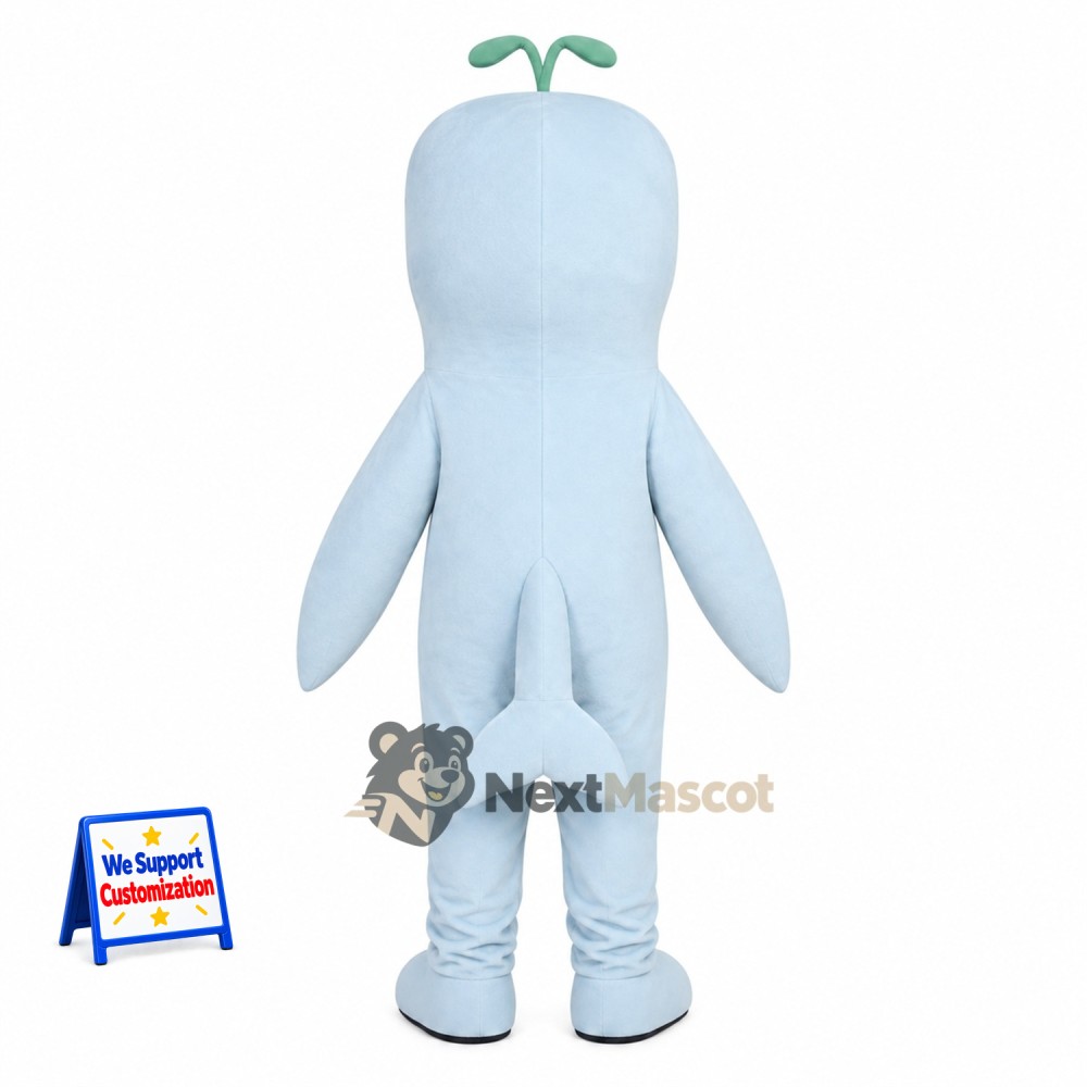 Dolphin Mascot Costume - Blue Dolphin Mascot Costume - Blue