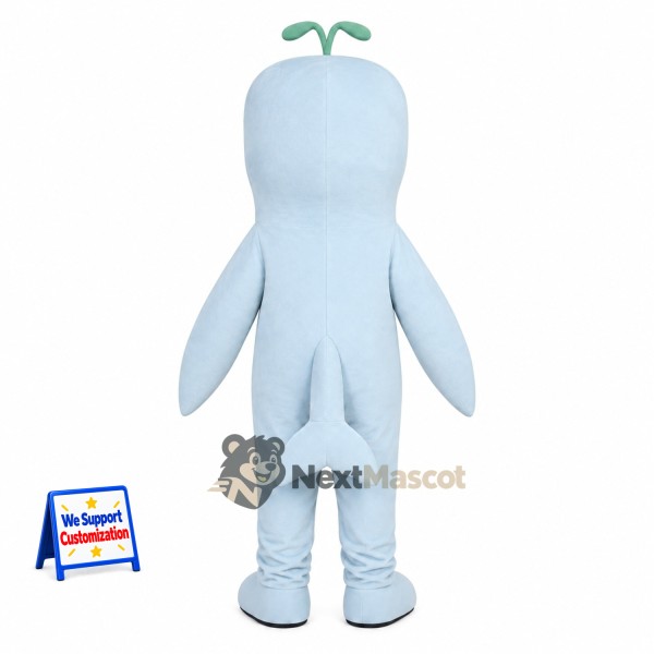 Dolphin Mascot Costume - Blue Dolphin Mascot Costume - Blue