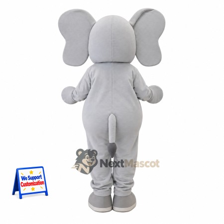 Elephant Mascot Costume - Gray Elephant Mascot Costume - Gray