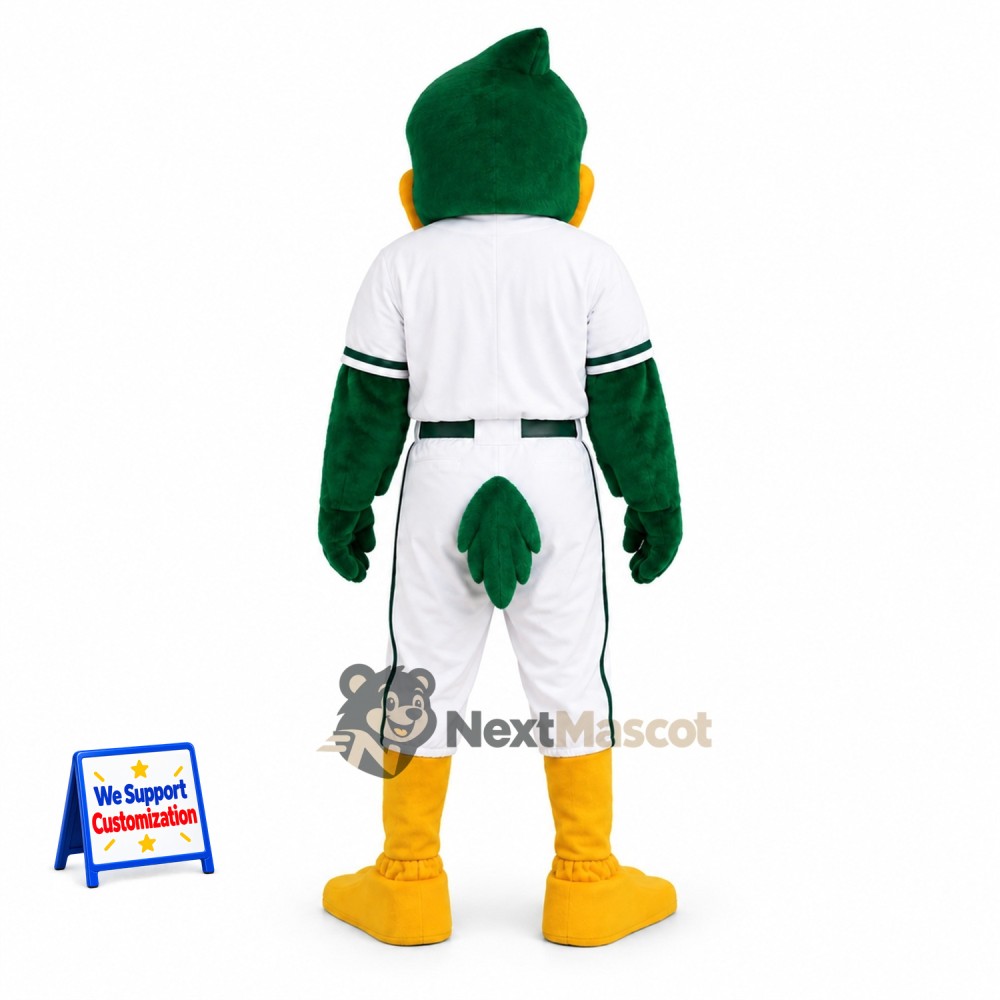 Mallard Duck Mascot Costume - White Uniform Mallard Duck Mascot Costume - White Uniform
