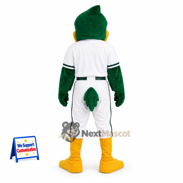 Mallard Duck Mascot Costume - White Uniform