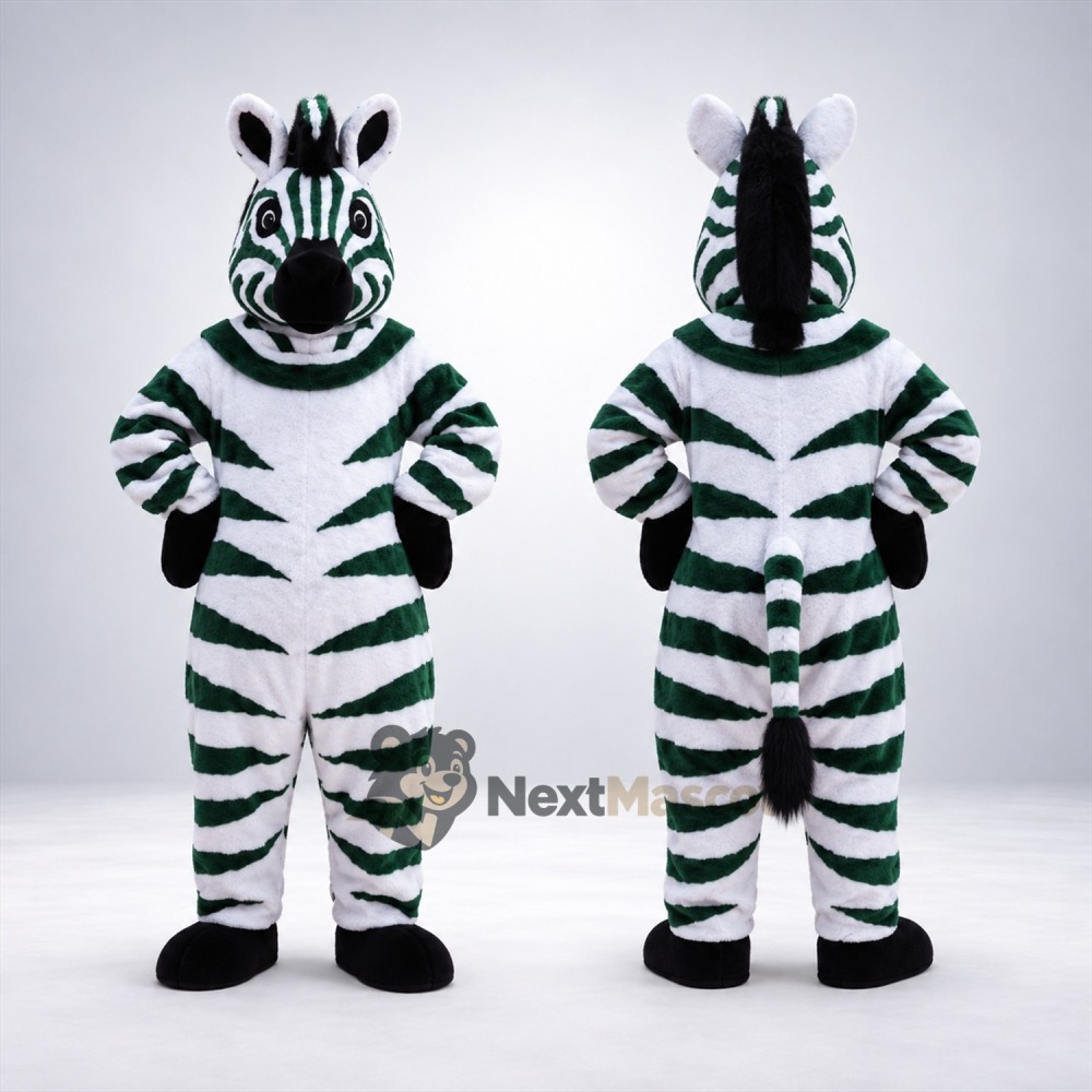 Zebra Mascot Costume