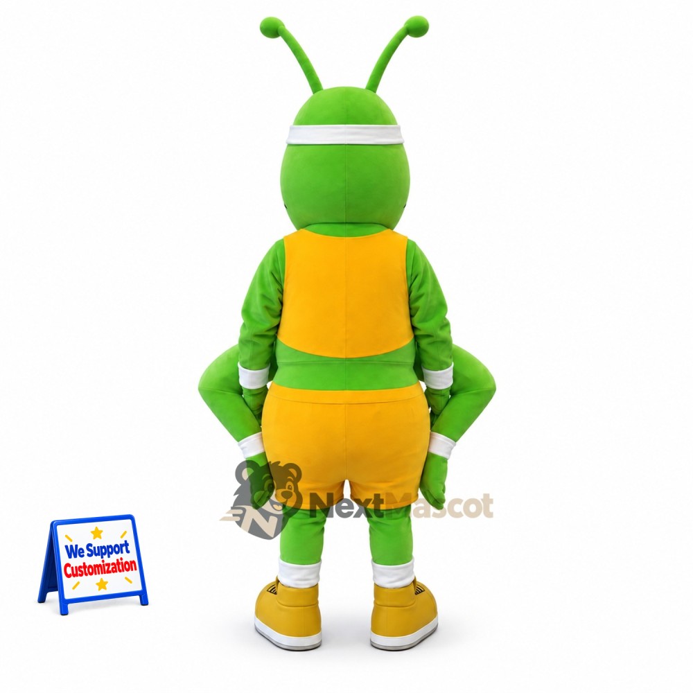 Grasshopper Mascot Costume - Green Grasshopper Mascot Costume - Green