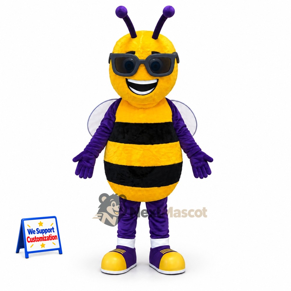 Bee Mascot Costume - Sunglasses Bee Mascot Costume - Sunglasses