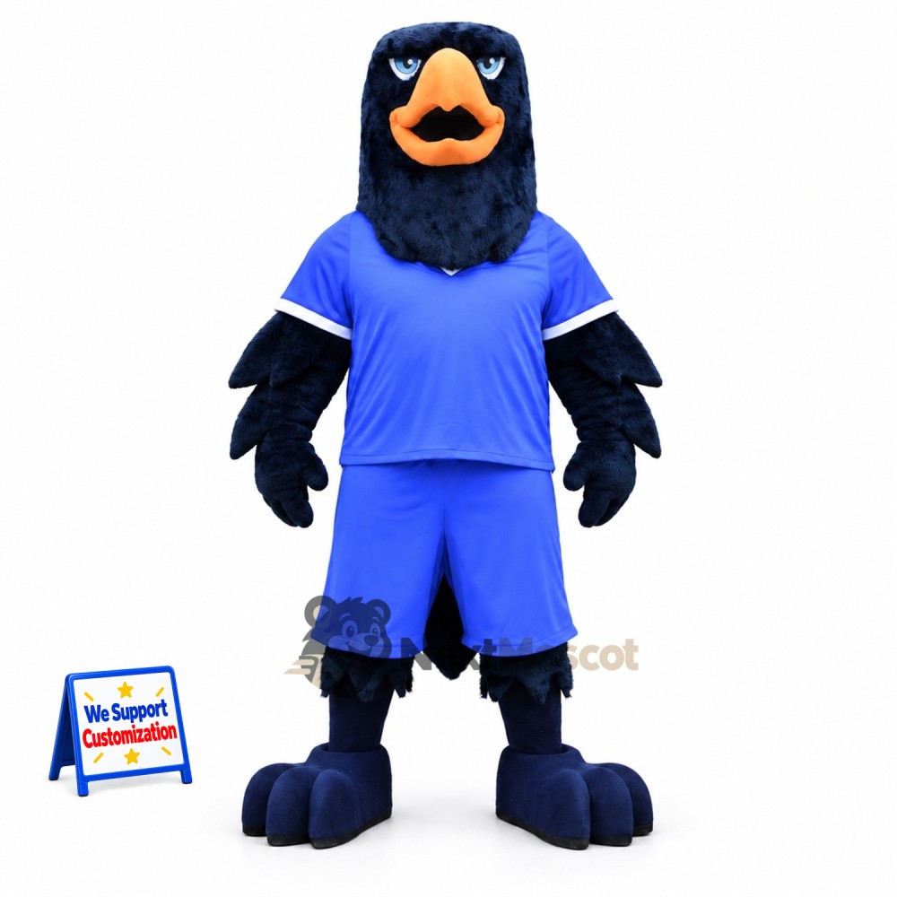 Bird Mascot Costume - Blue for Parades Bird Mascot Costume - Blue for Parades