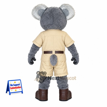 Koala Mascot Costume - Safari Outfit Koala Mascot Costume - Safari Outfit