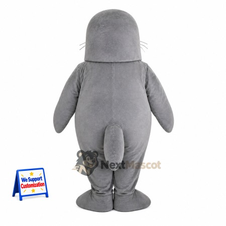 Seal Mascot Costume - Gray Seal Mascot Costume - Gray