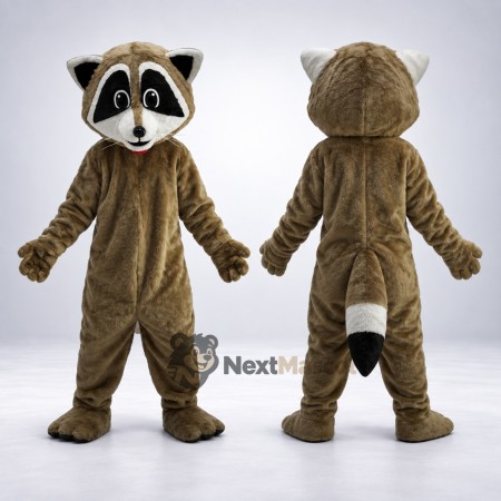 Raccoon Mascot Costume - Brown Raccoon Mascot Costume - Brown