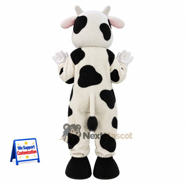 Cow Mascot Costume - Spotted for School Events Cow Mascot Costume - Spotted for School Events