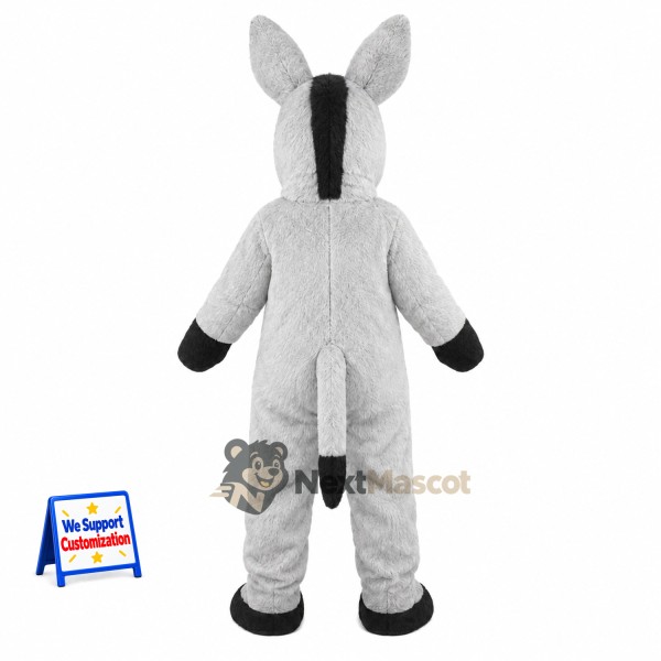 Donkey Mascot Costume - Gray Donkey Mascot Costume - Gray