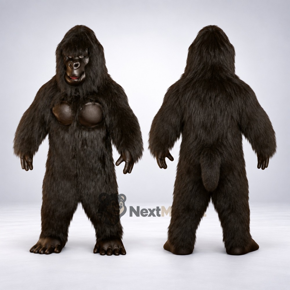 Gorilla Mascot Costume - Brown Gorilla Mascot Costume - Brown