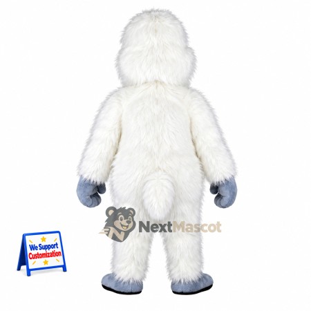 Yeti Mascot Costume - White Yeti Mascot Costume - White