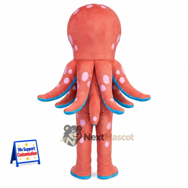 Octopus Mascot Costume - Pink Octopus Mascot Costume - Pink