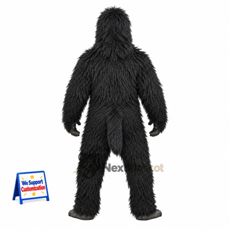 Gorilla Mascot Costume - Black for Parades