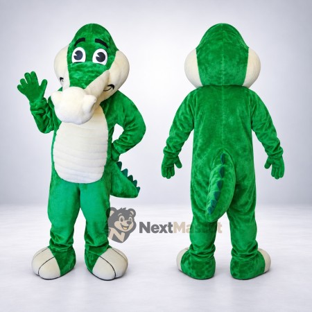 Crocodile Mascot Costume - Green Crocodile Mascot Costume - Green