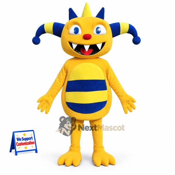 Monster Mascot Costume - Yellow