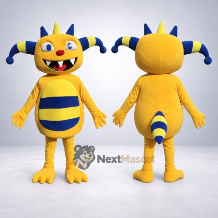 Monster Mascot Costume - Yellow Monster Mascot Costume - Yellow