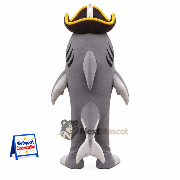 Shark Mascot Costume - Pirate Style