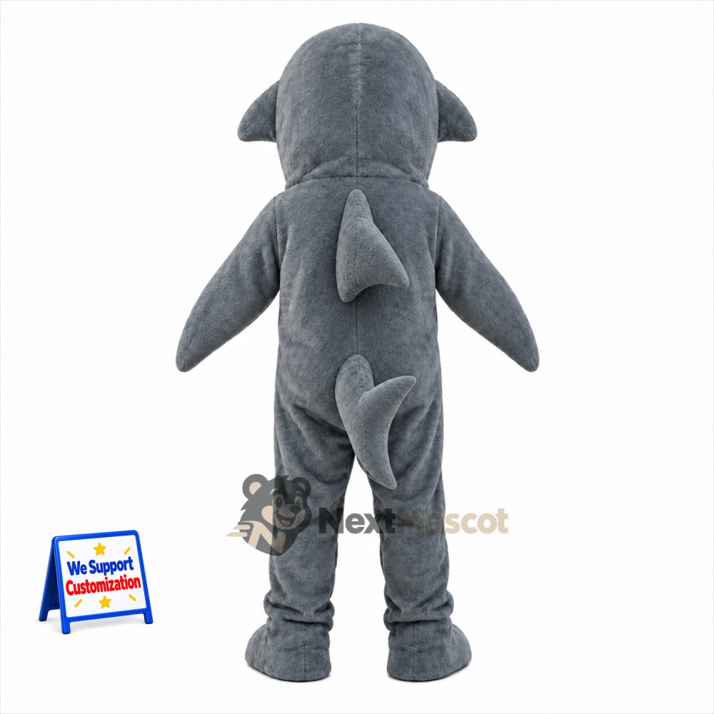 Shark Mascot Costume - Gray Shark Mascot Costume - Gray