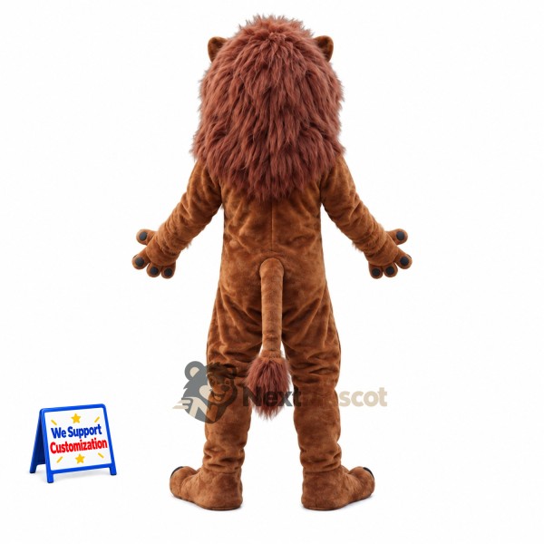 Lion Mascot Costume - Brown Lion Mascot Costume - Brown