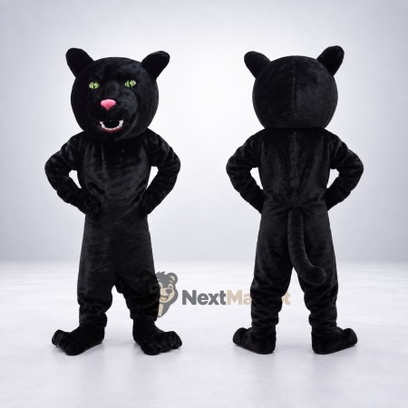 Panther Mascot Costume - Black Panther Mascot Costume - Black