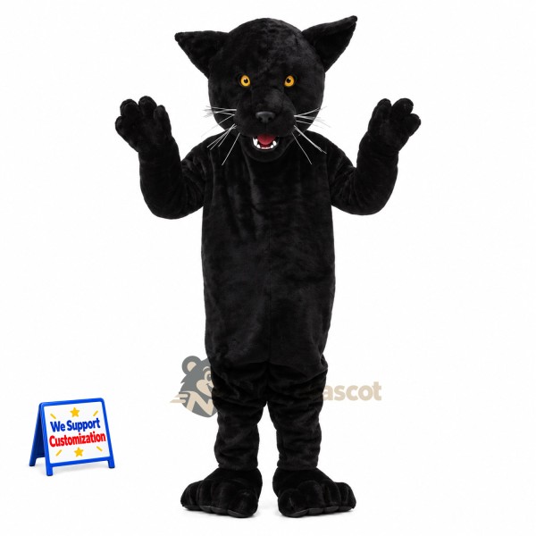 Cat Mascot Costume - Black