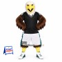 Bald Eagle Mascot Costume - Black Shirt