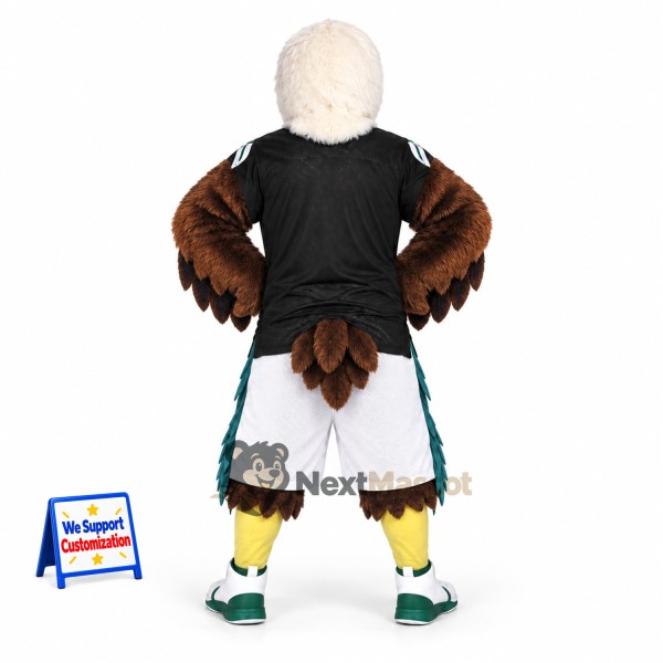 Bald Eagle Mascot Costume - Black Shirt Bald Eagle Mascot Costume - Black Shirt