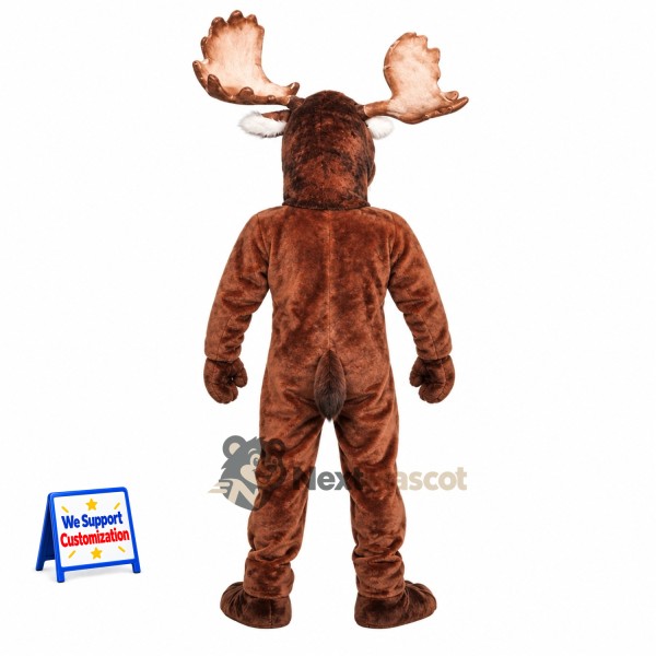 Moose Mascot Costume - Brown Moose Mascot Costume - Brown