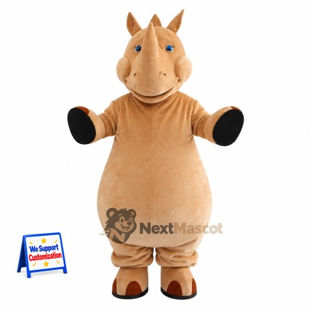 Horse Mascot Costume - Brown Horse Mascot Costume - Brown