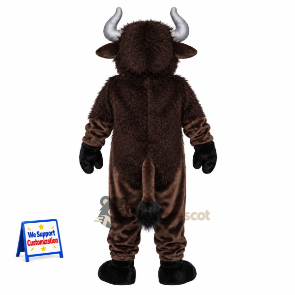 Bull Mascot Costume - Brown for Parades Bull Mascot Costume - Brown for Parades
