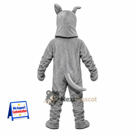 Hound Dog Mascot Costume - Gray Hound Dog Mascot Costume - Gray