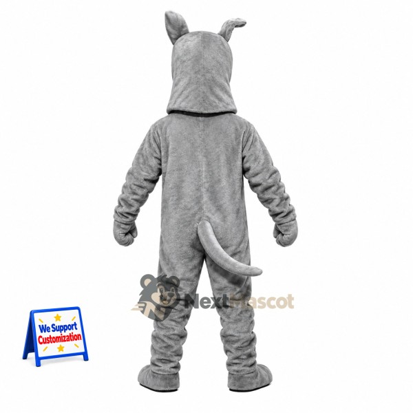 Hound Dog Mascot Costume - Gray Hound Dog Mascot Costume - Gray