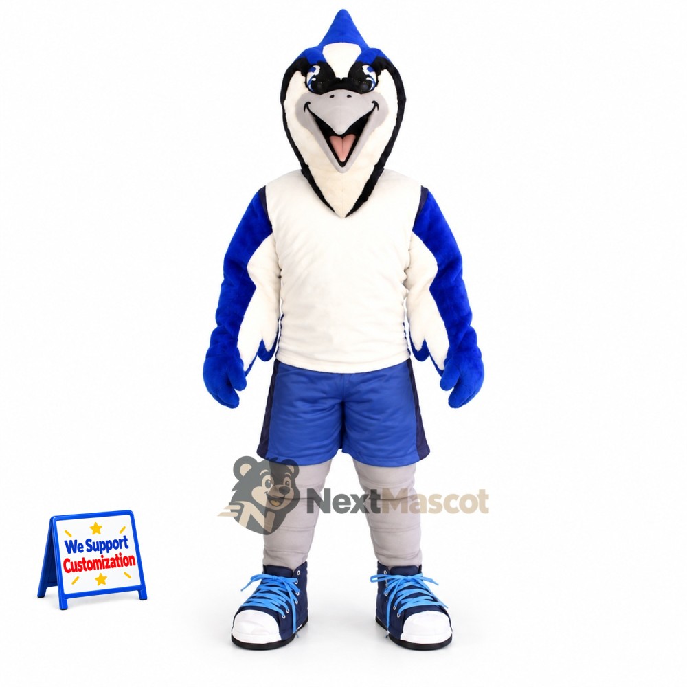Blue Jay Mascot Costume Blue Jay Mascot Costume