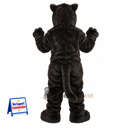 Panther Mascot Costume - Black for Parades Panther Mascot Costume - Black for Parades