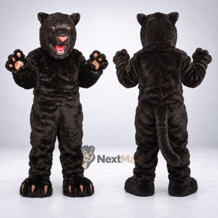 Panther Mascot Costume - Black for Parades Panther Mascot Costume - Black for Parades