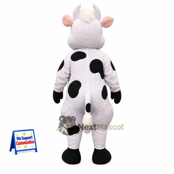 Cow Mascot Costume - Spotted for Community Events Cow Mascot Costume - Spotted for Community Events
